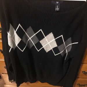 Gap argyle sweater